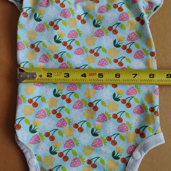 Cats Outfit Strawberry & Cherry Pattern Surgery Recovery Suit After Shaving - Picture 11 of 11